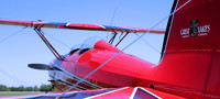 Biplane on display at the 2019 National Biplane Fly In - Junction City, KS.