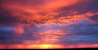 Western Kansas sunrise north of Hays, KS.